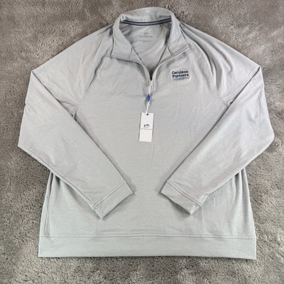 Southern Tide Other - Southern Tide Golf Pullover Cruiser 1/4 Zip Mens XL Heather Gray NWT - MSRP $120